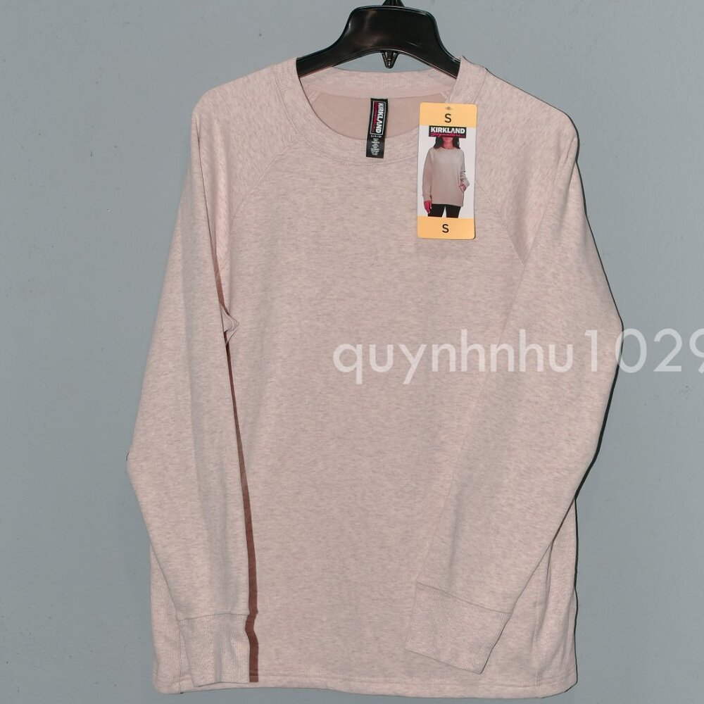 Kirkland Signature Ladies' Cozy Fleece Crewneck - Picture 2 of 5
